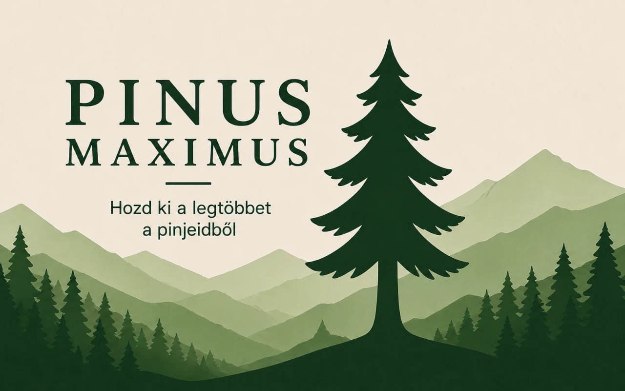 Pinus Maximus termékposzter
